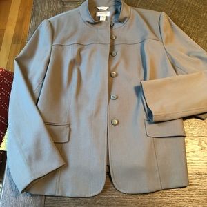 Talbots Jacket Sage 12 Petite